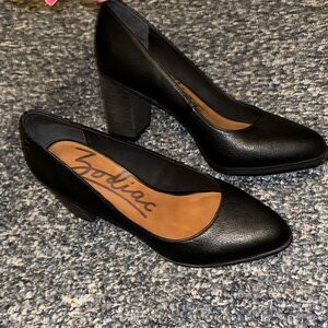 Zodiac Classic Black Block Heels